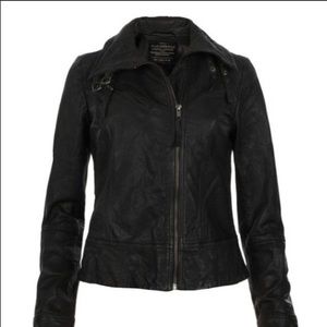 Beautiful All Saints Belvedere Leather Jacket